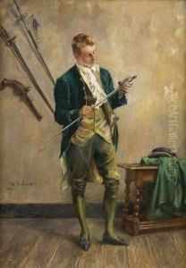 L'escrimeur by Pieter Verhaert