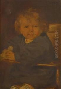 L'enfant Dans Sa Chaisehaute by Jan Francios Verhas