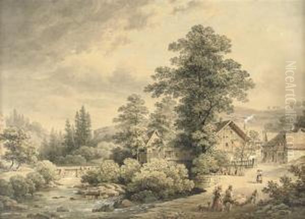 A Small Village In The Mountains - view 1