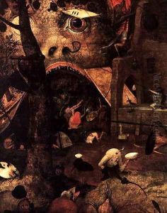 Dulle Griet (detail) 3 by Pieter the Elder Bruegel