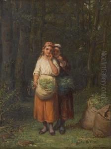 Les Jeunes Cueilleuses by Francois Verheyden