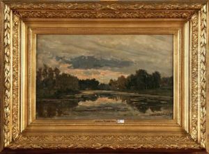 Etang Du Rouge-cloitre by Isidore Verheyden