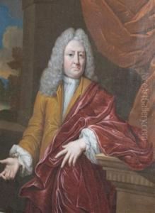 Portrait Of A Gentleman by Mattheus Verheyden