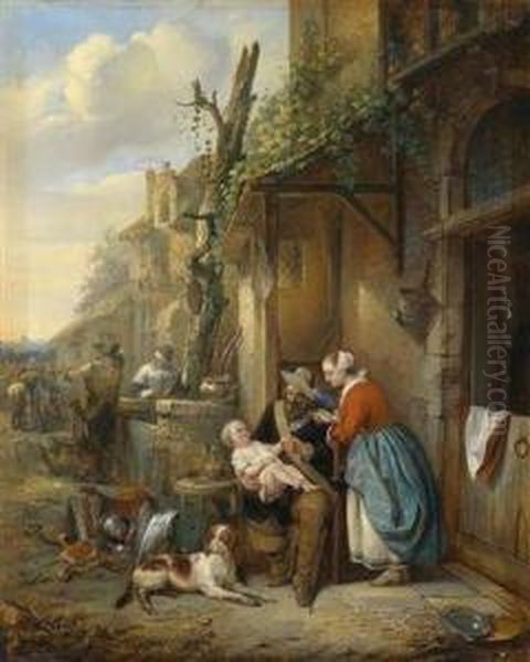 The Landsknechts Relaxing - view 1
