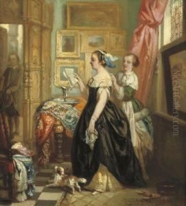 The Love Letter by Adrien Joseph Verhoeven-Bell