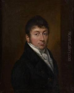 Portrait De Notable by Charles Pierre Verhulst