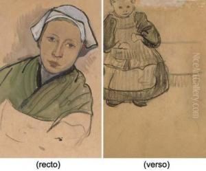 Femme Bretonne, En Buste by Jan Verkade