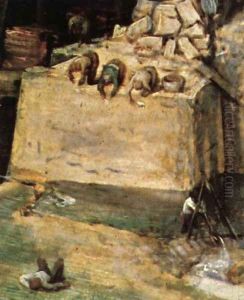 The Tower of Babel (detail) 12