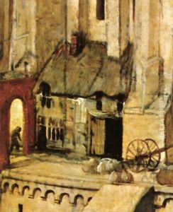 The Tower of Babel (detail) 14 by Pieter the Elder Bruegel