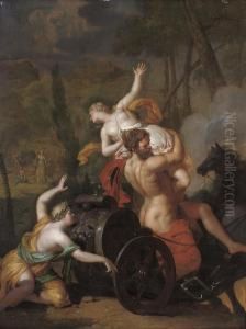 The Abduction Of Proserpine by Nicholas Verkolje