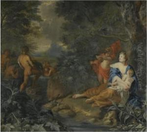 Latona Turning The Lycian Peasants Into Frogs
