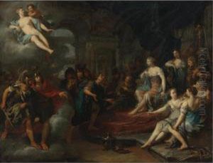 Dido And Aeneas by Nicholas Verkolje