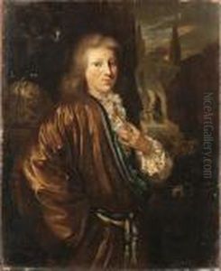 Portrait Of A Gentleman by Nicolaes Verkolye