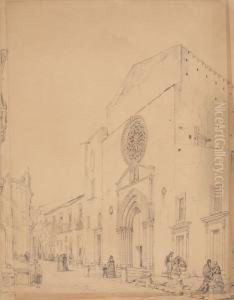 Ansicht Von Sant'agostino In Palermo