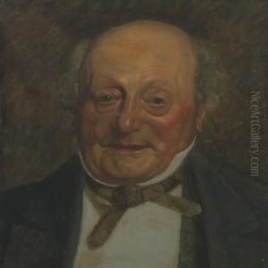 Portrait Of A Gentleman by Frits Johann Freder. Vermehren