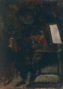 Ritratto Di Pittore Nello Studio