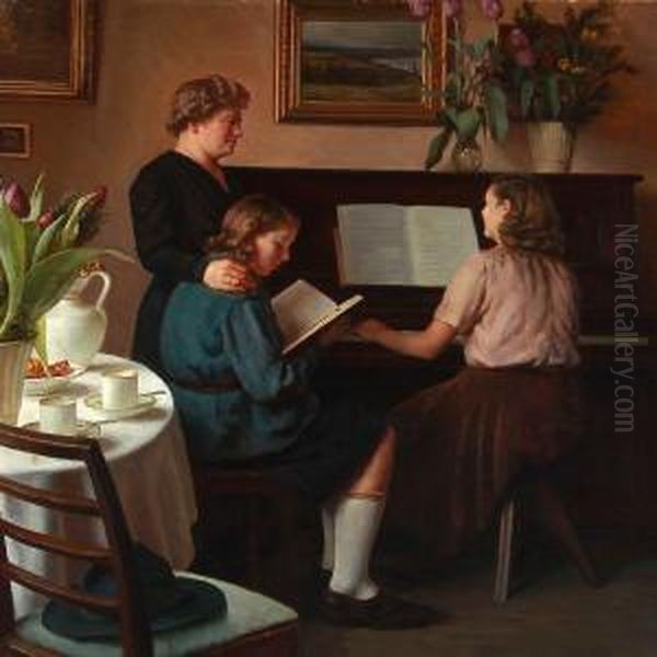 A Piano Lesson - view 1