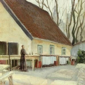 From A Restaurant At Pile Alle by Sophus Vermehren