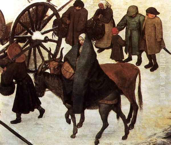 The Census at Bethlehem (detail) 2 - view 1