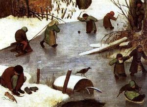 The Census at Bethlehem (detail) 5