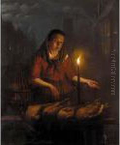 A Candlelit Market Stall - view 1