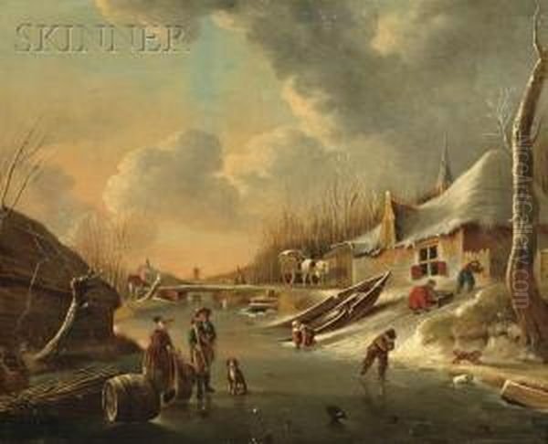 Winter On The River - view 1