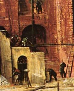 The Tower of Babel (detail) 7 by Pieter the Elder Bruegel