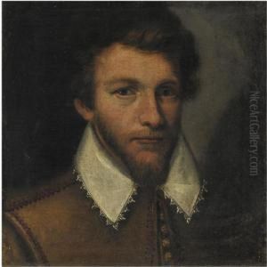 Ritratto Di Gentiluomo In Abito Giallo