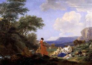 The Infant Jupiter with the Nymphs on Mount Ida 1650