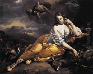 Jupiter Notices Callisto 1656 by Nicolaes Berchem