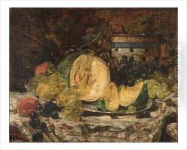 Melon, Raisin Et Peches - view 1