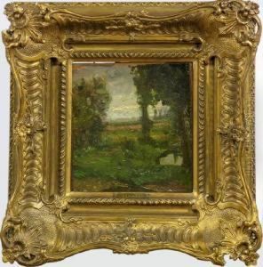 Paysage A La Mare by Francois Vernay