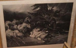 Paire De Gravures Paire De Gravures
