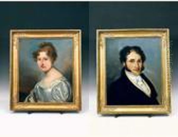 Portrait De Louis Bunier Et De Son Epouse - view 1