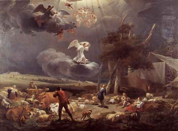 The Annunciation to the Shepherds 1656 - view 1
