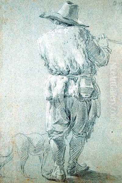 Flute-playing Shepherd 1644 - view 1