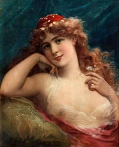 Youngwoman With Daisies