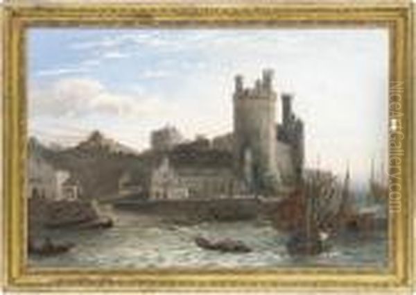 Caernarvon Castle, Wales - view 1