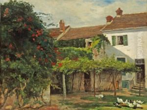 Cour De Ferme A Barbizon