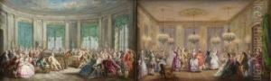 Le Concert Et La Danse by Alexandre Paul Jos. Veron Bellecourt