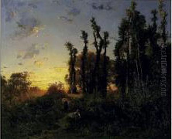 La Cueillette, Soleil Couchant - view 1