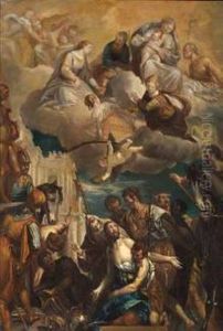 Martirio Di San Giorgio by Paolo Veronese (Caliari)