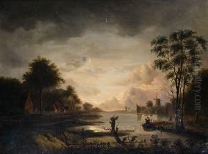Effet De Lune Au Bord De L'eau