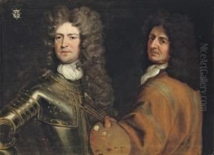 Signed 'ant.o Vario.' (lower Centre) And With The Arms Of The Killigrew Family (upper Left)
