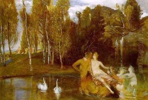 Elysian Fields 1877 by Arnold Bocklin