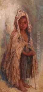 Enfant Berbere by Edouard Verschaffelt