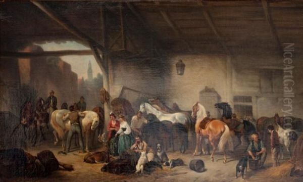 The Horse Fair - view 1