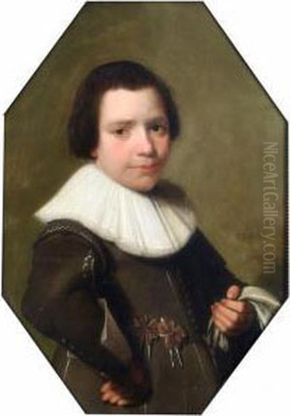 Half-length Portrait Of A Young Boy - view 1