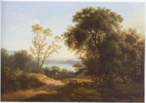 Veduta Del Lago Dialbano by Martin Verstappen