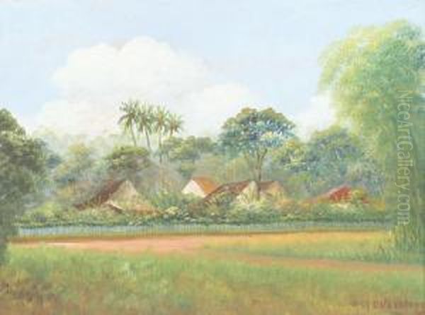 Indonesische Kampong - view 1